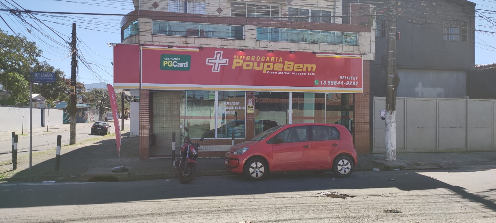 Fachada da loja